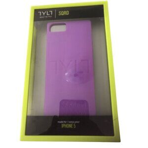TYLT SQRD Protective Case For‎ Apple iPhone 5 Slim Design Shockproof Purple